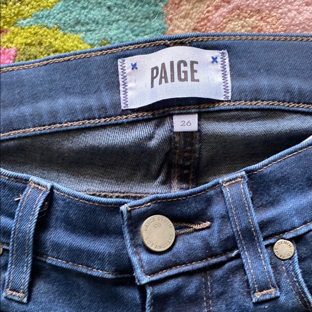 Paige Women's Blue Jeans
